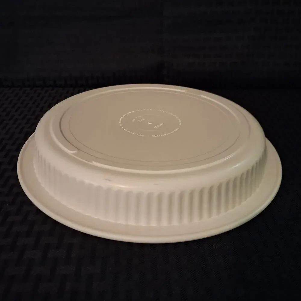 Vintage Tupperware Ultra 21 Ovenware 9” Ribbed Pie Quiche Pan 1766-4 No Lid